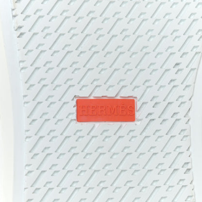 Hermes Calfskin Day Sneakers 41 White 8 of 10