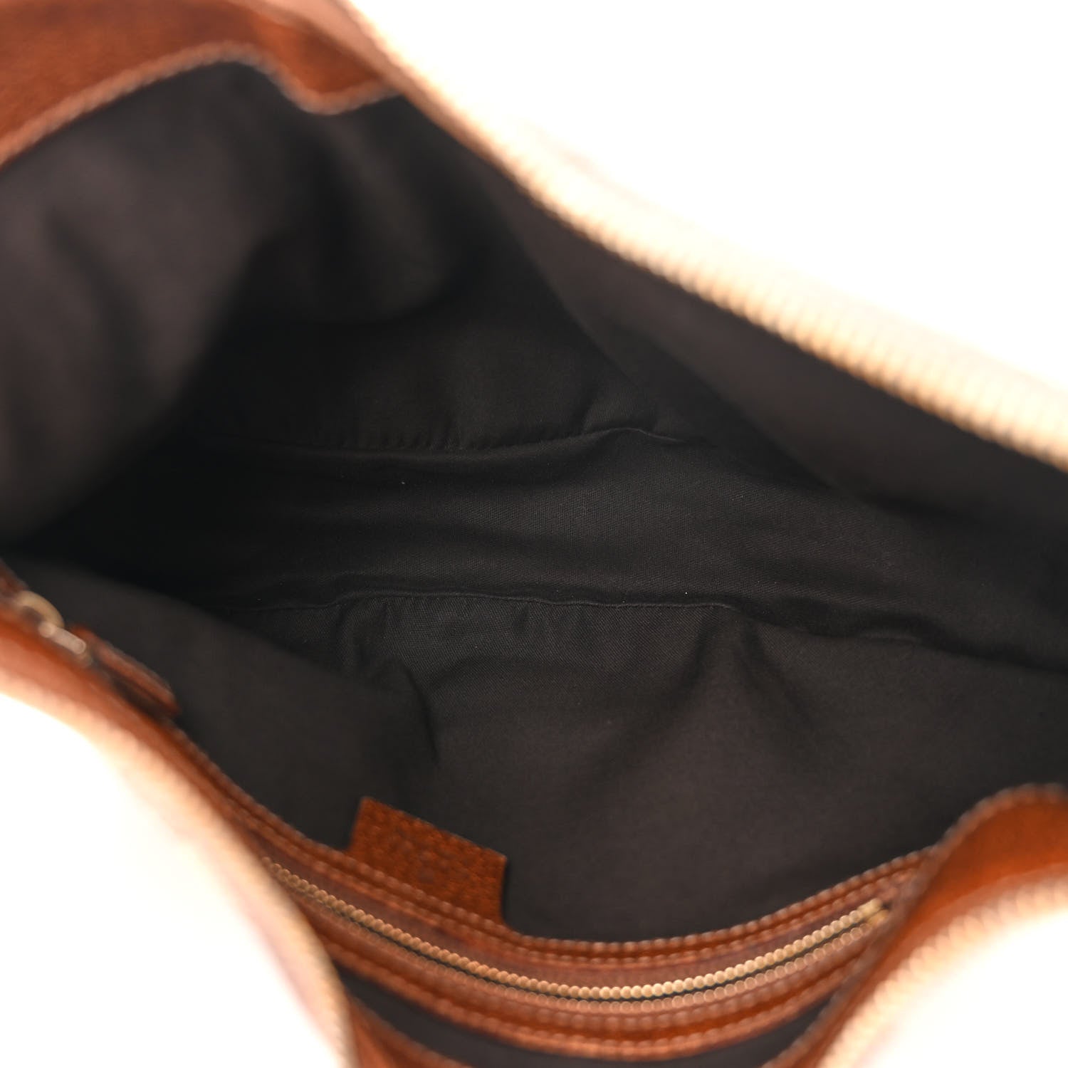 Gucci Monogram Bamboo Ring Hobo Brown 5 of 12