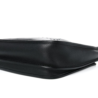Hermes Taurillon Clemence Evelyne III PM Black 9 of 11