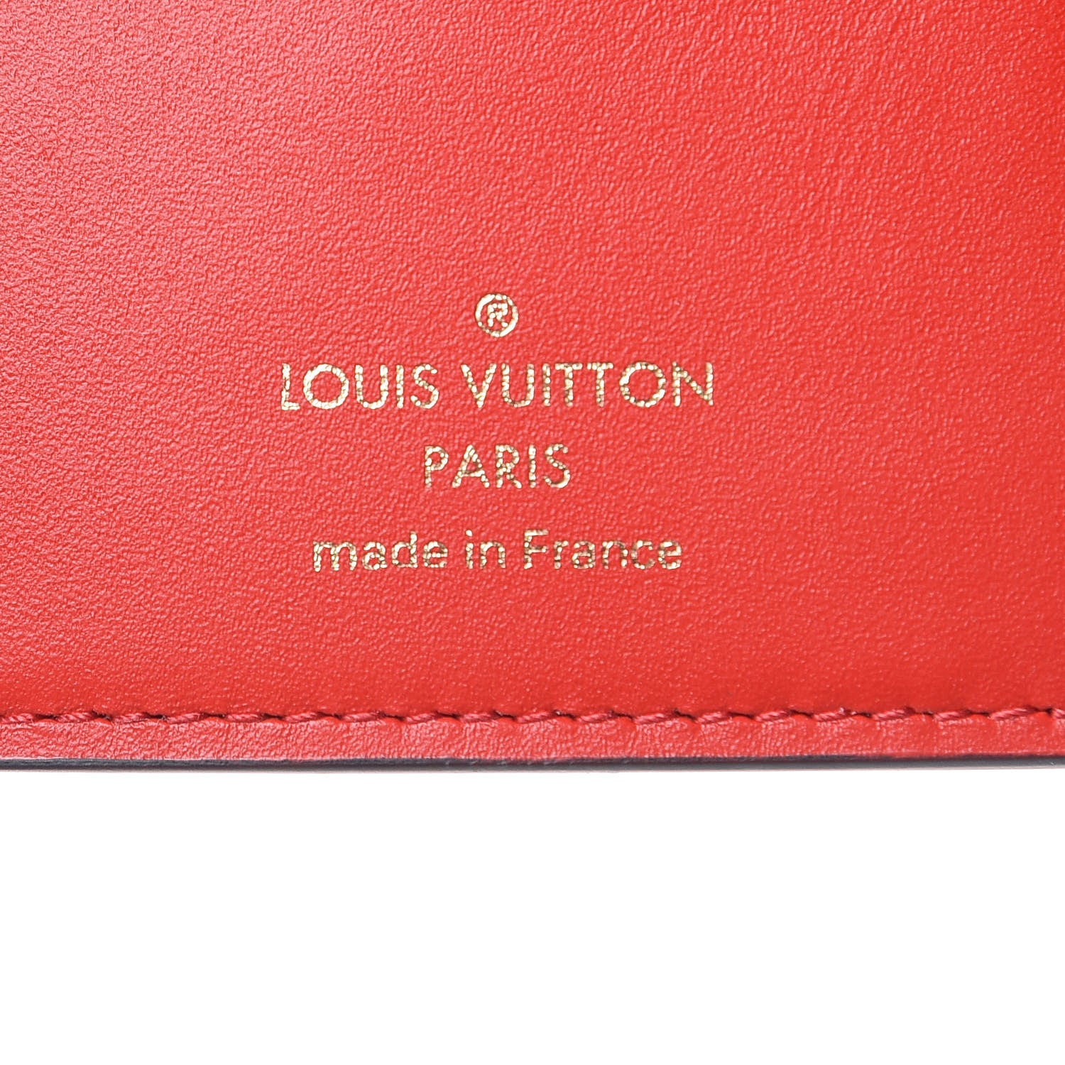 Louis Vuitton Monogram Flower Lock Compact Wallet Coquelicot 6 of 7