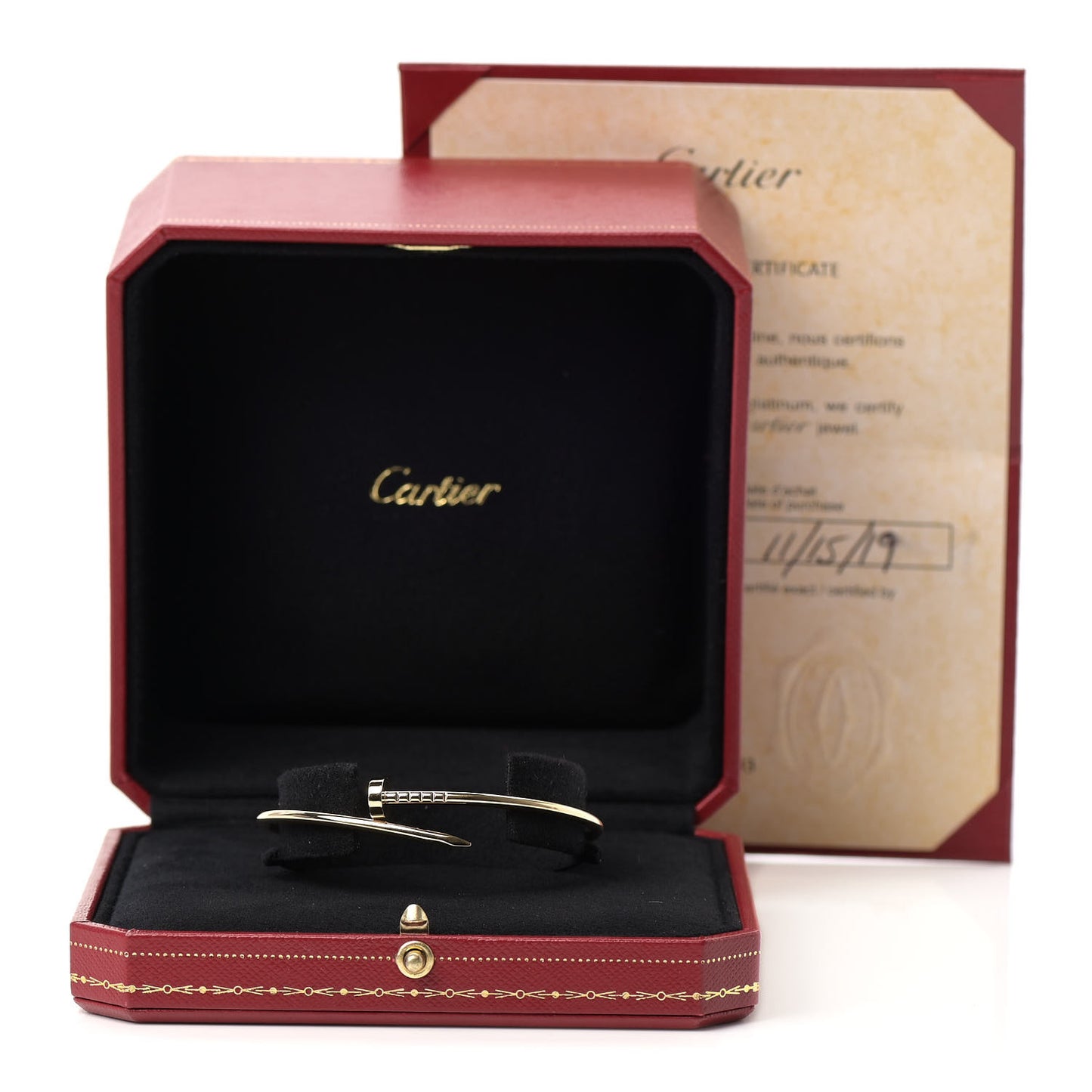 18K Yellow Gold Small Juste Un Clou Bracelet 17