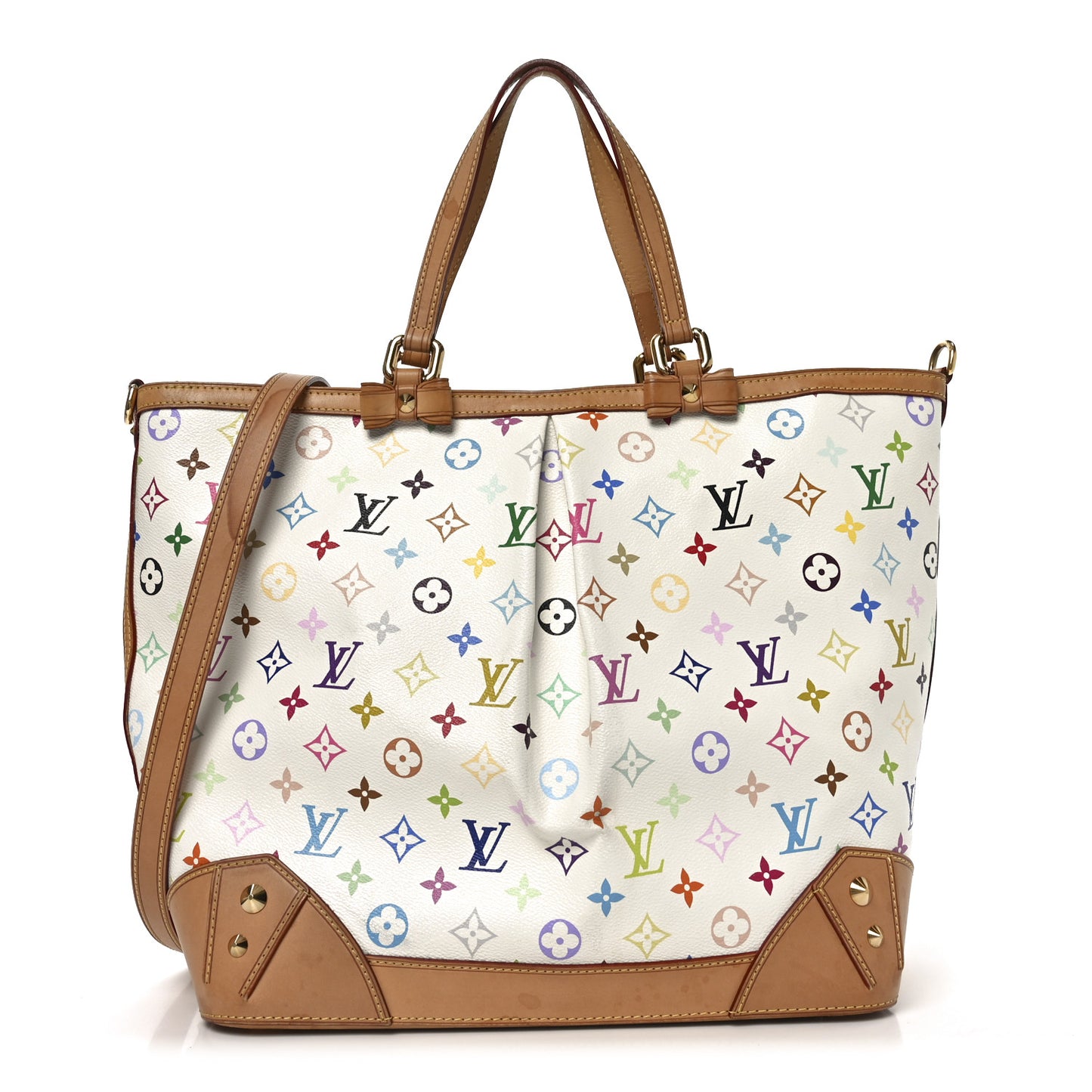 Monogram Multicolor Sharleen MM White