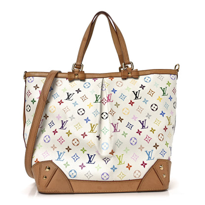 Louis Vuitton Monogram Multicolor Sharleen MM White 1 of 10