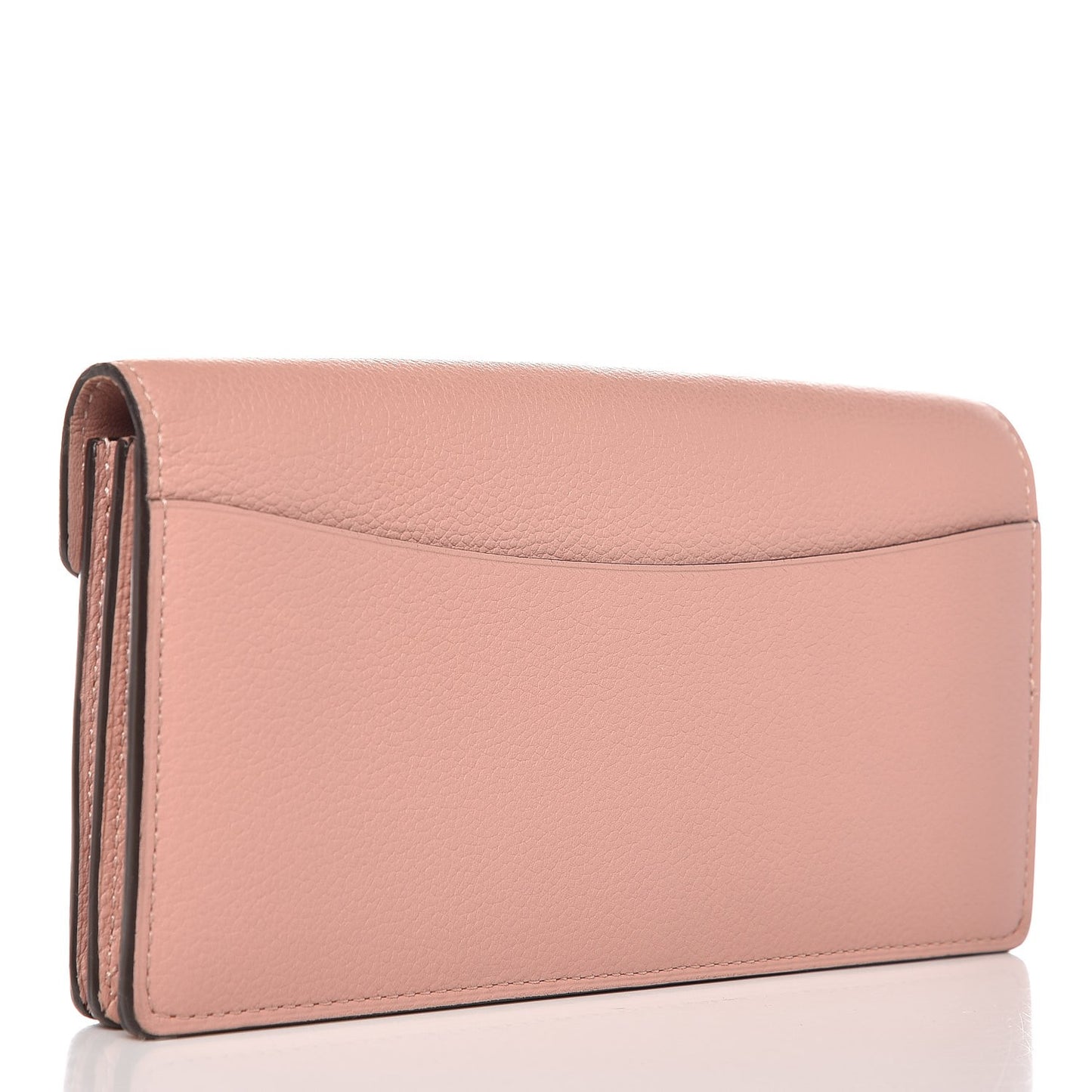 Veau Cachemire Dauphine Wallet Magnolia