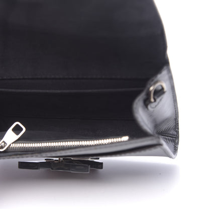 Louis Vuitton Epi Louise Strap PM Black 5 of 9