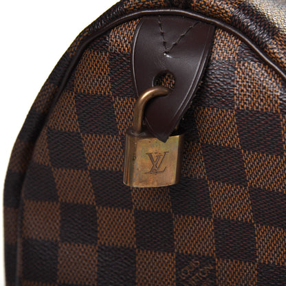 Louis Vuitton Damier Ebene Speedy 30 14 of 14