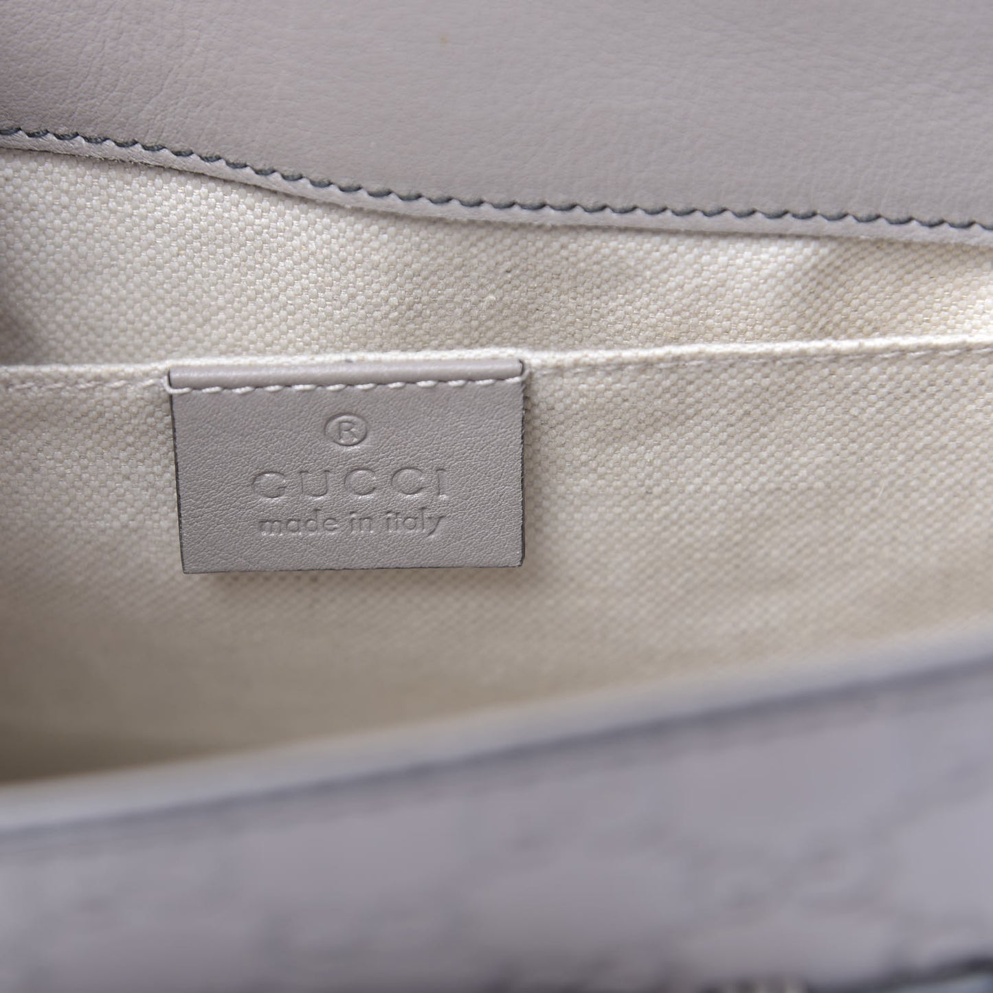 Guccissima Small Emily Chain Shoulder Bag Storm Grey