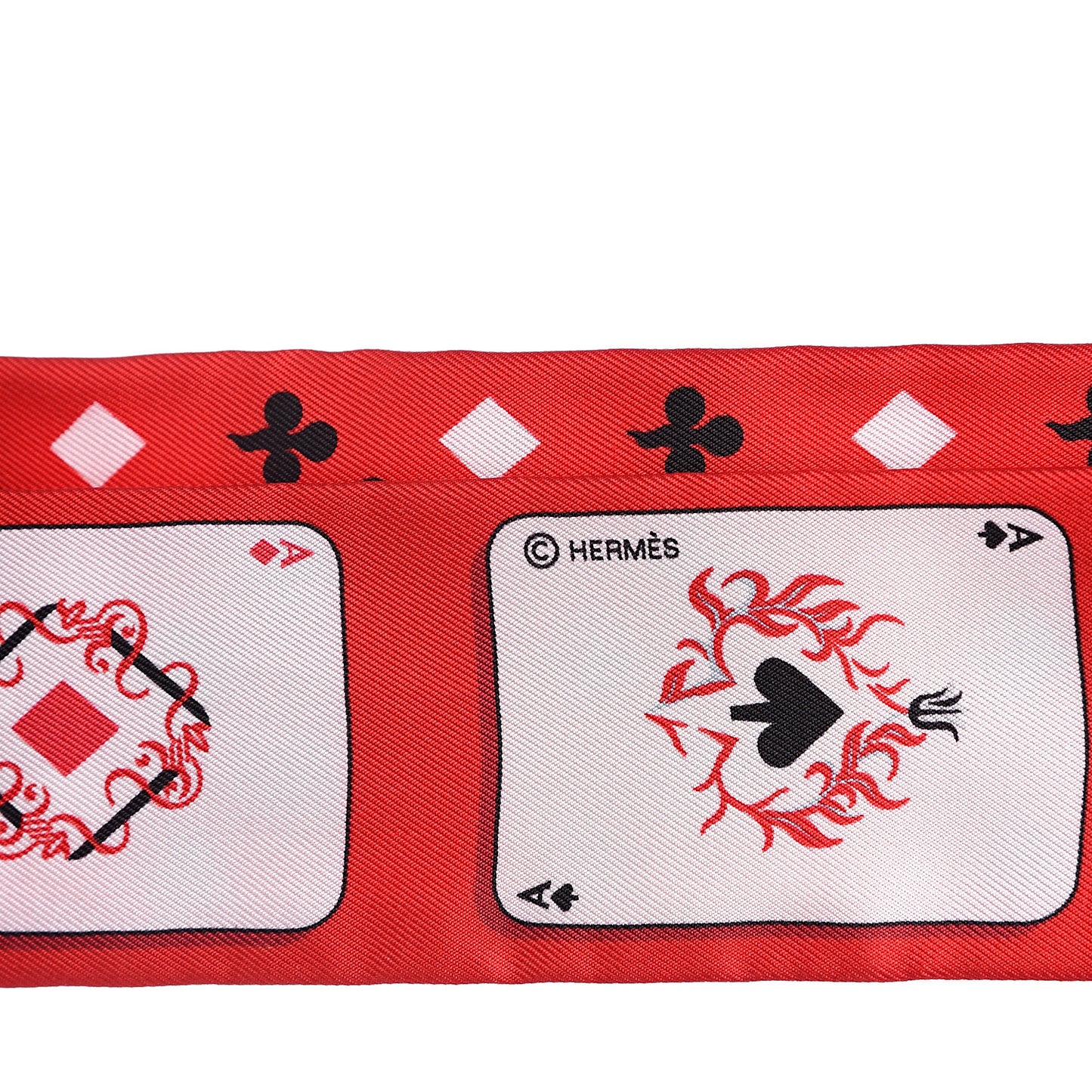 Silk Jeu de Cartes Twilly Rouge Black Ardoise