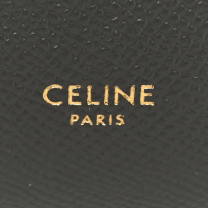 Celine Grained Calfskin Pico Belt Bag Grey 7 of 9