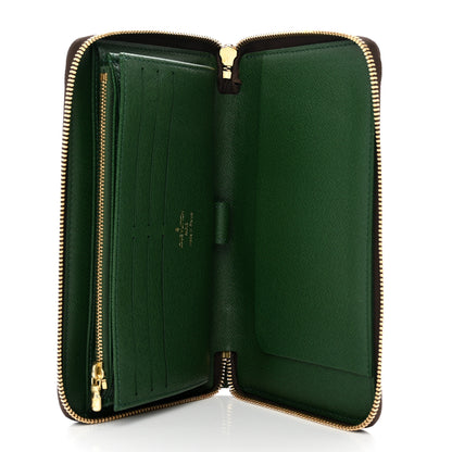 Louis Vuitton Monogram Groom Zippy Organizer Wallet Green 6 of 8