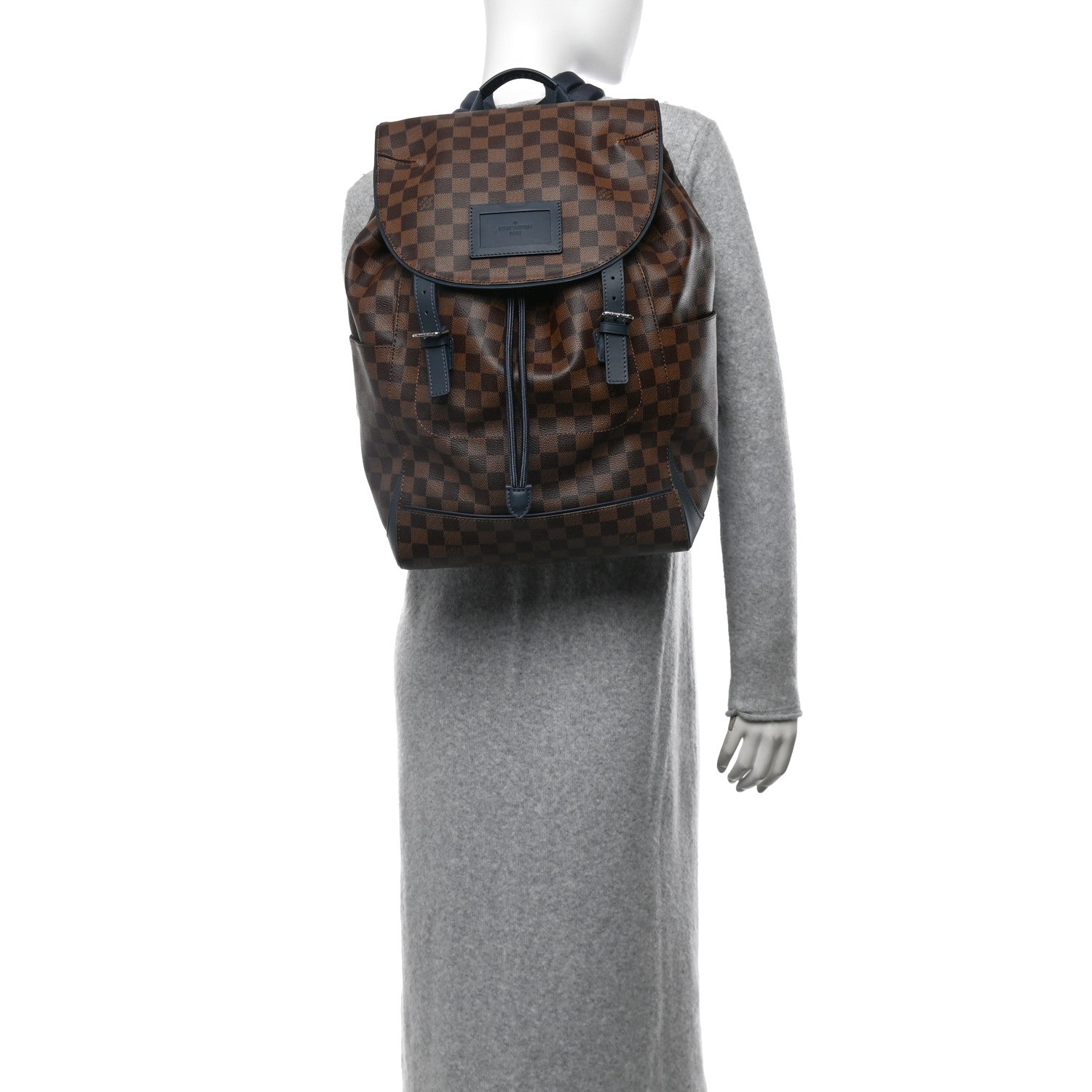 Louis Vuitton Damier Ebene Runner Backpack 2 of 11