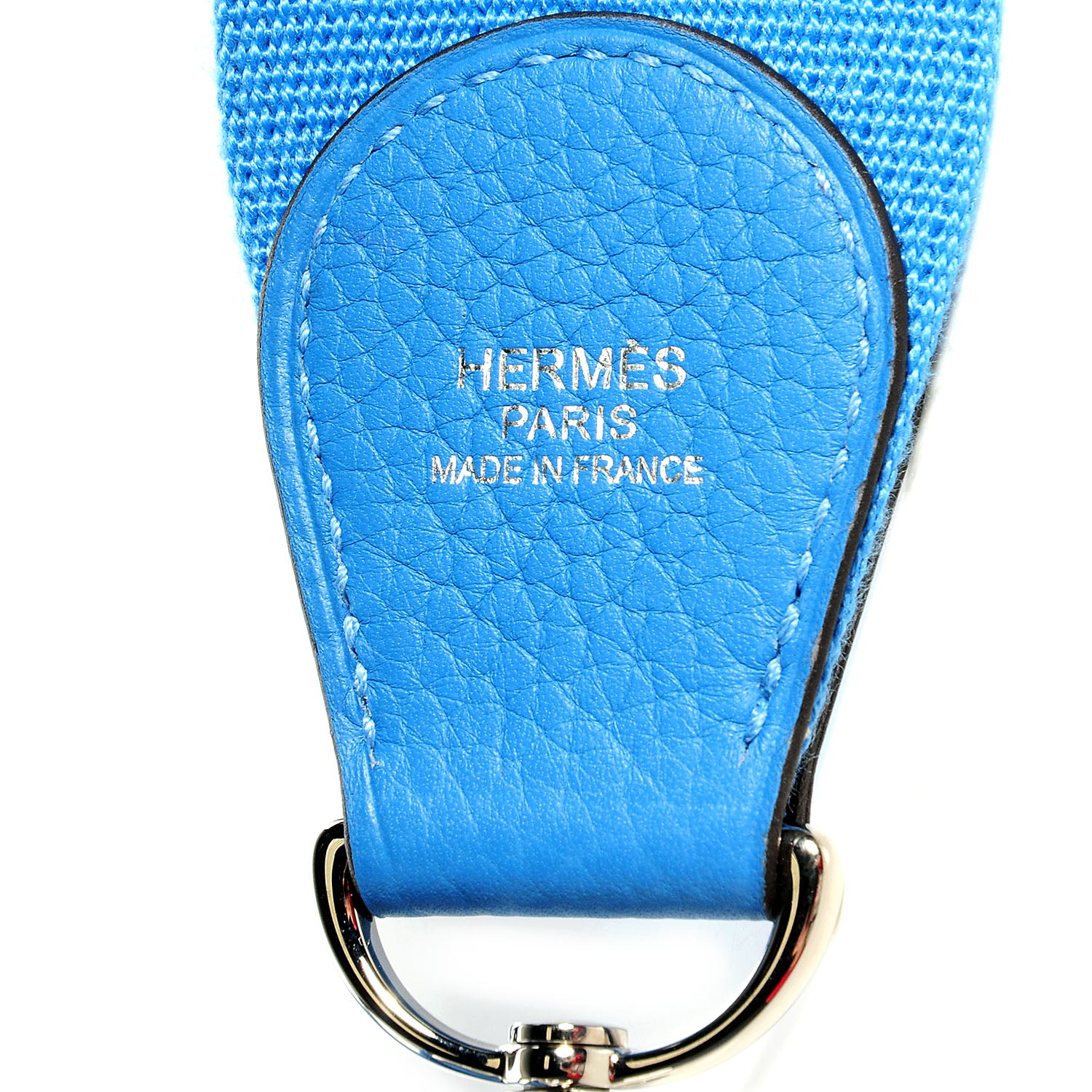 Hermes Taurillon Clemence Evelyne III GM Bleu Paradis 8 of 16