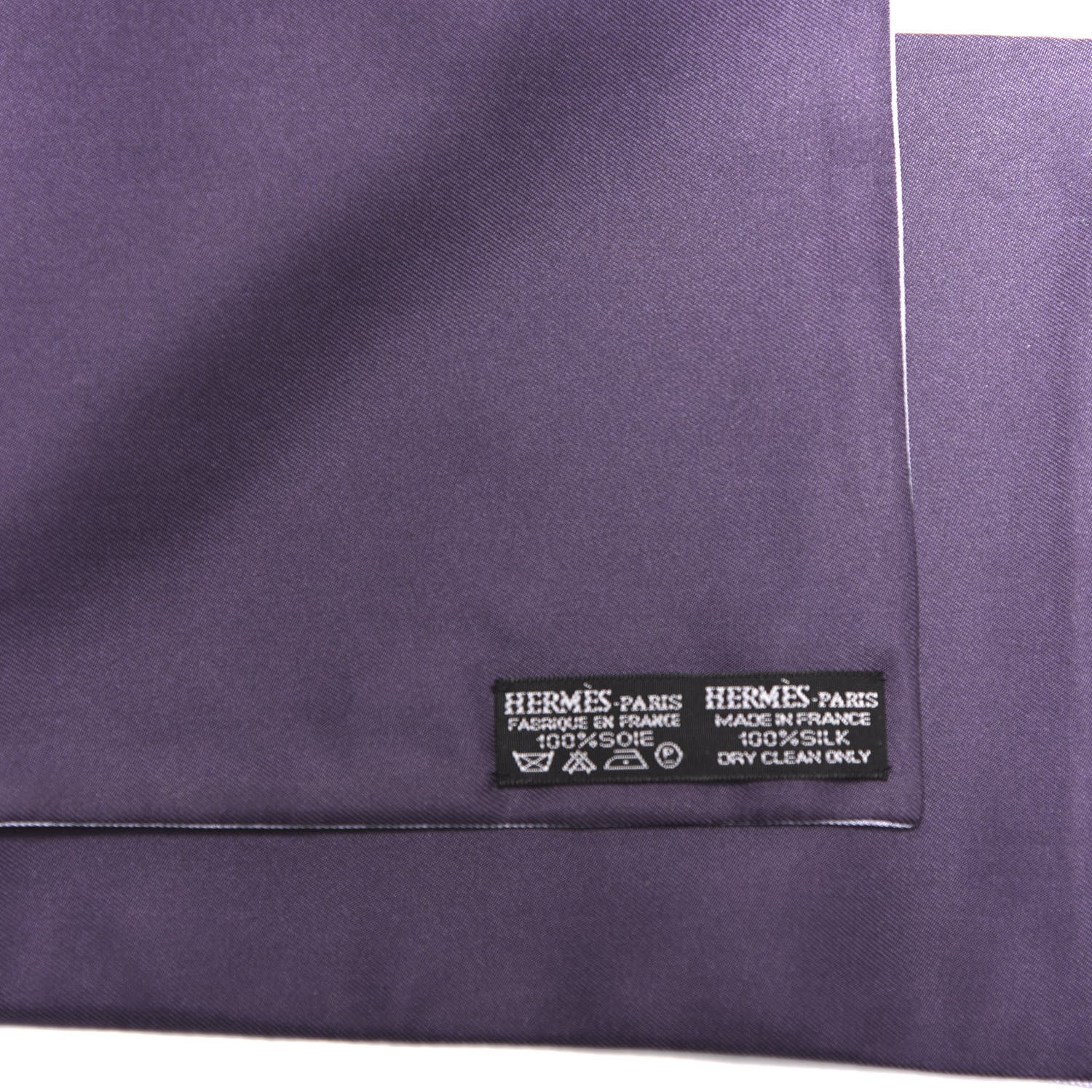 Hermes Silk Scattered Letters Muffler 4 of 4