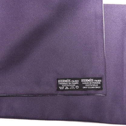 Hermes Silk Scattered Letters Muffler 4 of 4