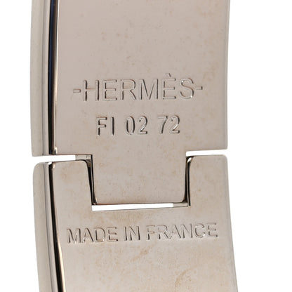 Hermes Enamel Narrow Clic Clac H Bracelet PM White 4 of 6