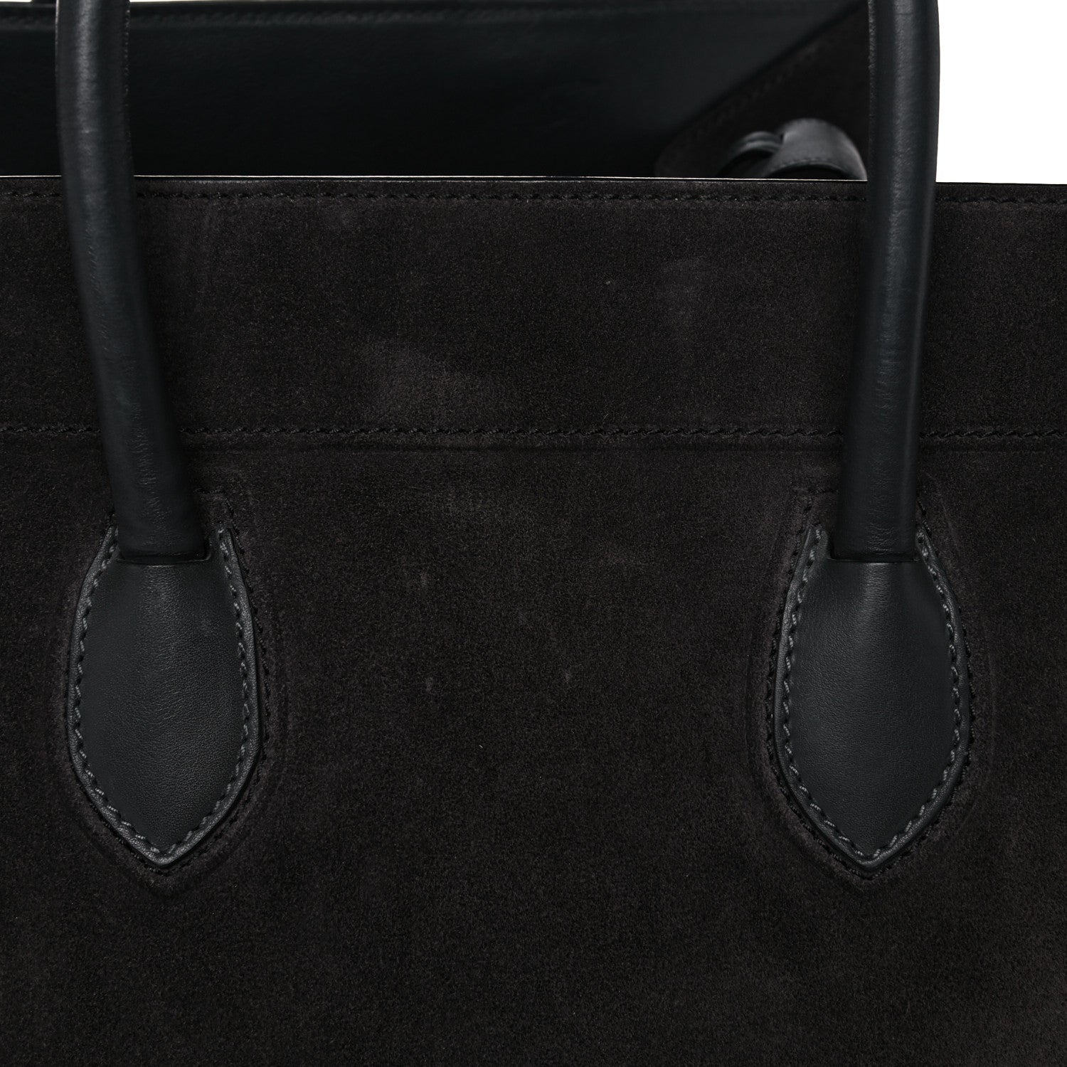 Celine Suede Medium Phantom Luggage Anthracite 14 of 18