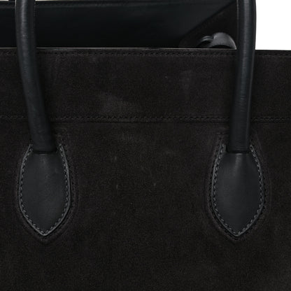 Celine Suede Medium Phantom Luggage Anthracite 14 of 18