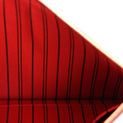 Louis Vuitton Monogram Neverfull MM GM Pochette Cherry 5 of 9