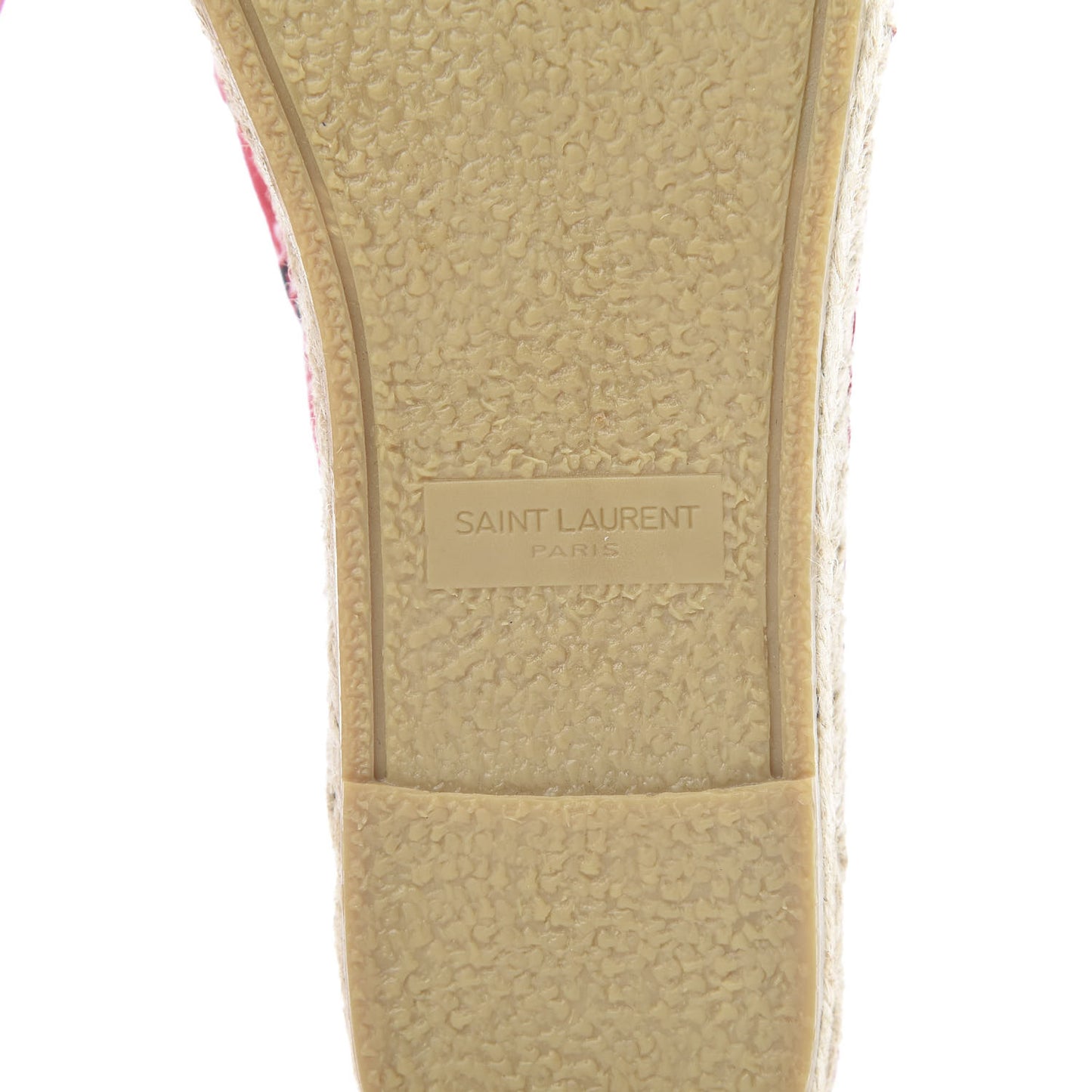 Bandana Print Canvas Espadrilles 36.5 Red