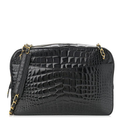 Chanel Alligator Camera Case Black 1 of 14