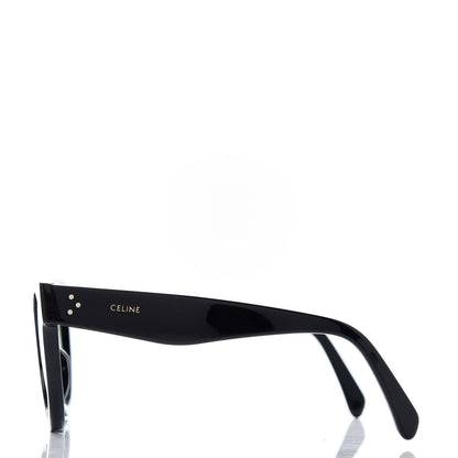 Celine Acetate Studded Mineral Round Sunglasses CL40031 Black 3 of 7