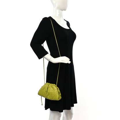 Bottega Veneta Nappa Intrecciato The Mini Pouch Kiwi 2 of 8