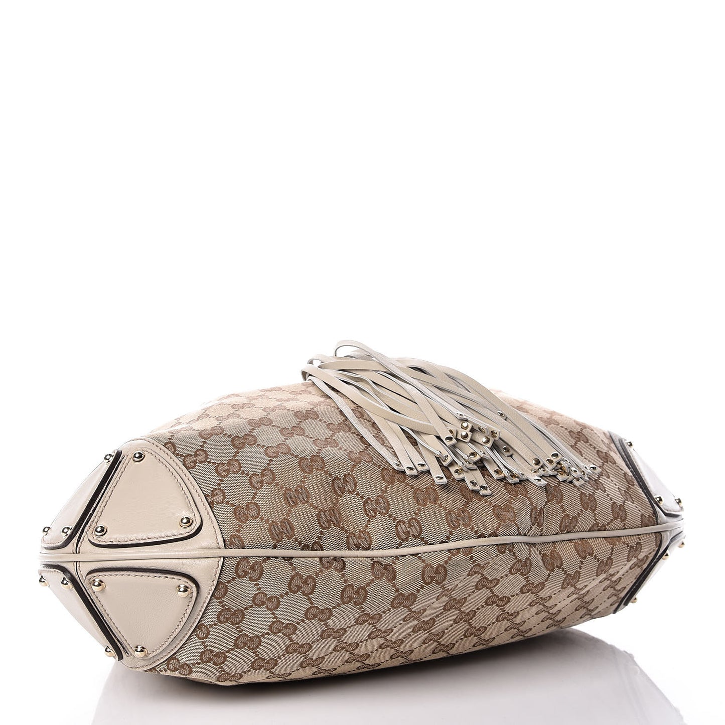 Monogram Large Indy Top Handle Hobo Off White