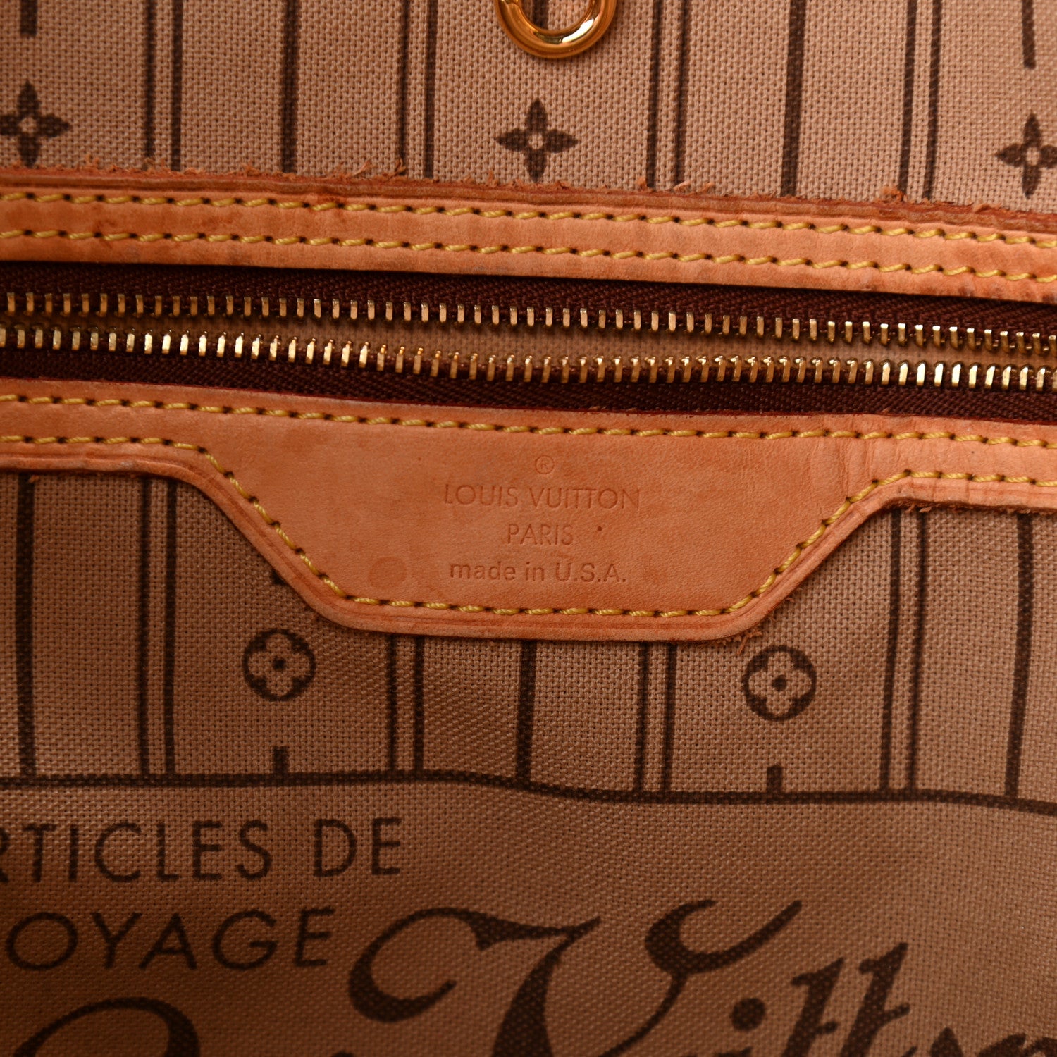 Louis Vuitton Monogram Neverfull MM 6 of 17