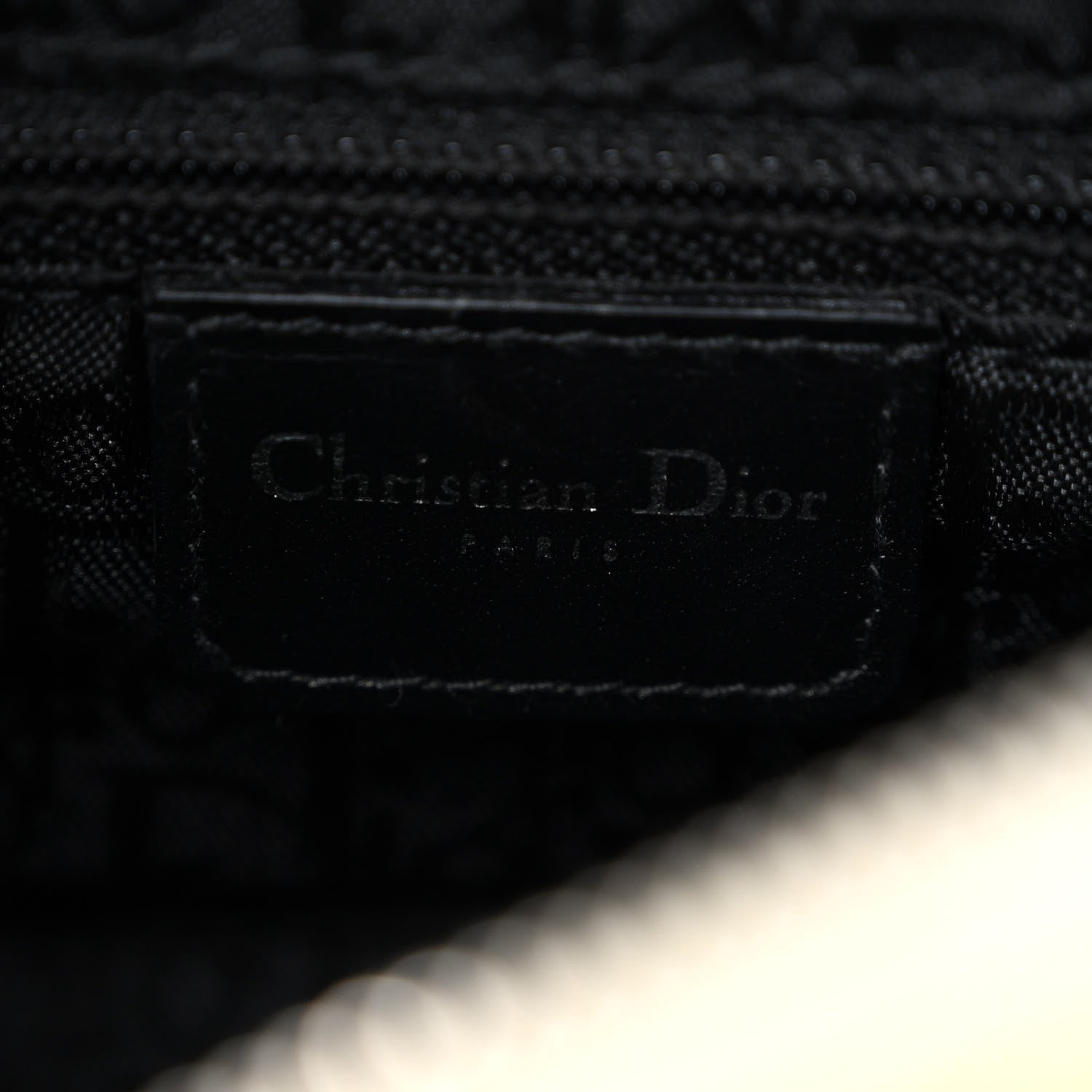 Christian Dior Calfskin Cannage Stitched Small East West Lady Dior White 6 of 10