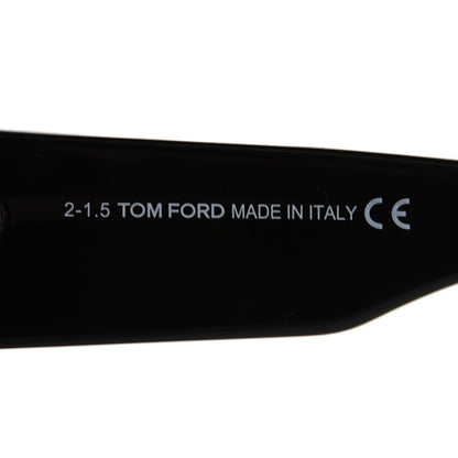 Tom Ford Acetate Anoushka Cat Eye Sunglasses TF371 Black 3 of 7