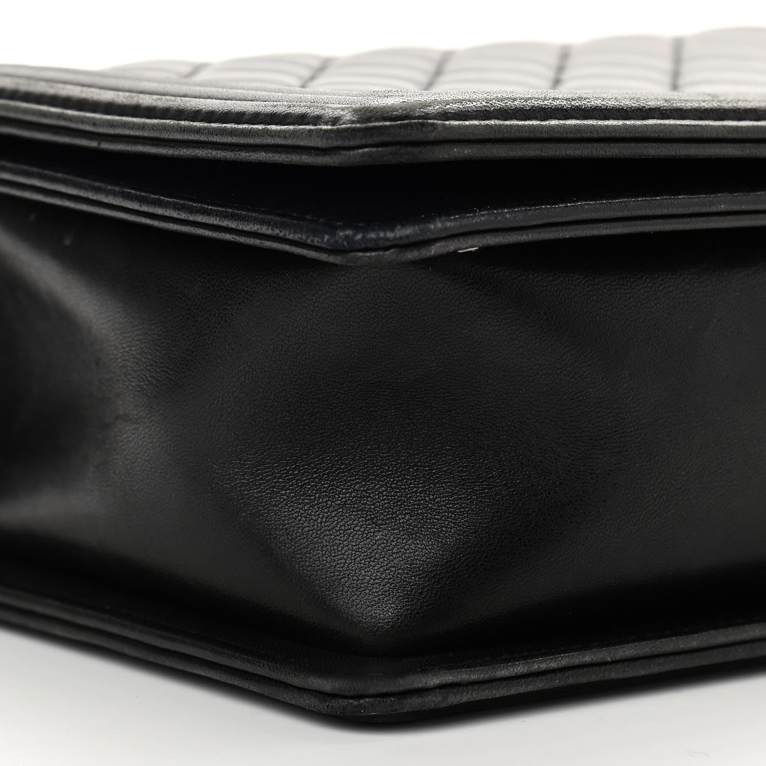 Chanel Lambskin Quilted New Medium Boy Flap Black 9 of 11