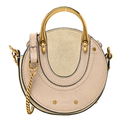 Chloe Goatskin Suede Mini Pixie Bag Beige 1 of 12