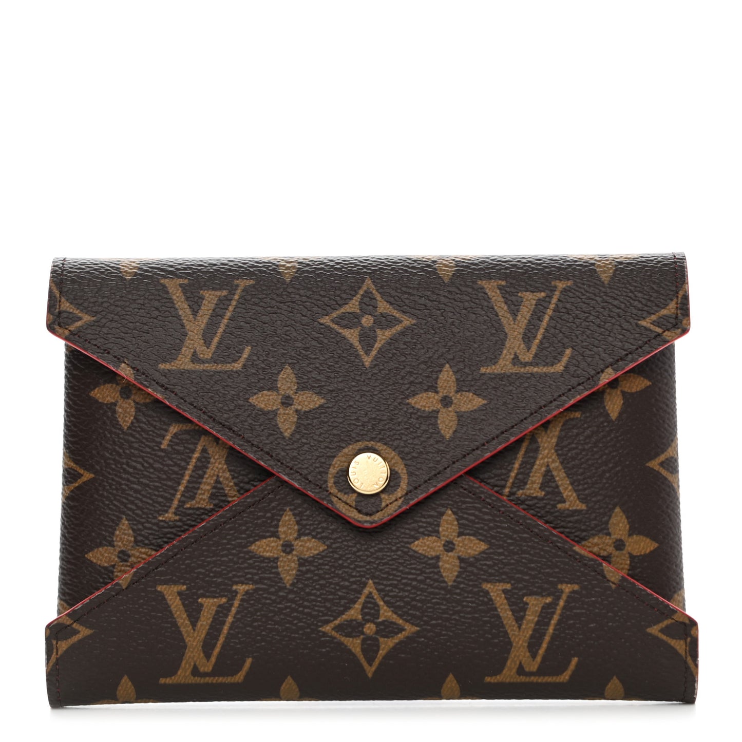 Monogram Medium Kirigami Pochette Insert Coquelicot