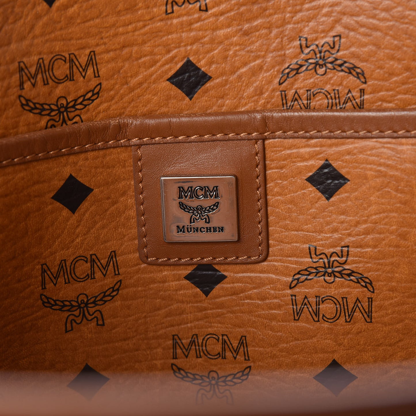 Visetos Shopper Tote Cognac