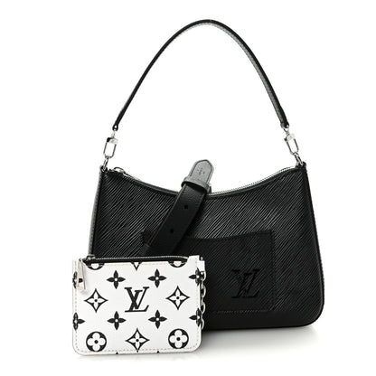 Louis Vuitton Epi Marelle BB Tote Black 3 of 10