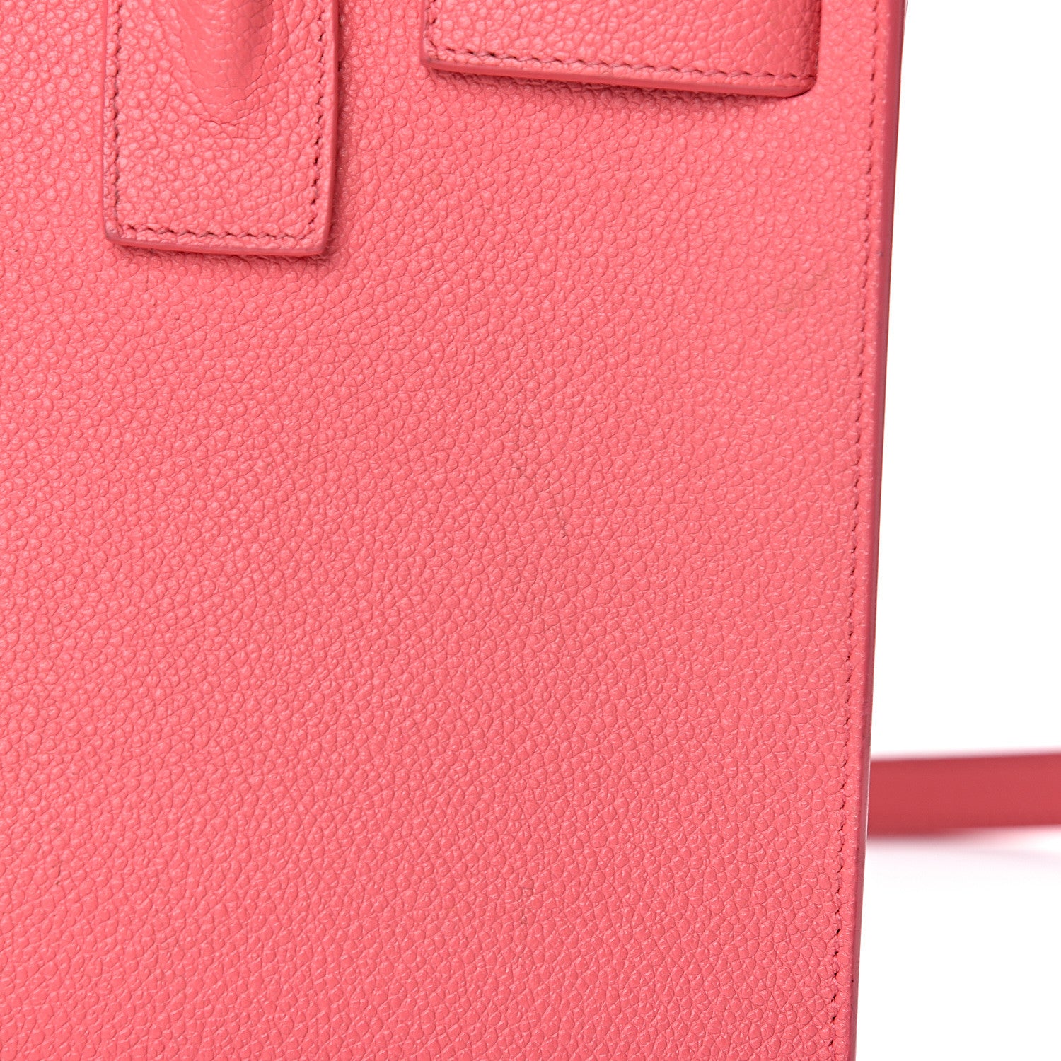 Saint Laurent Grained Calfskin Baby Sac De Jour Rose Clair 12 of 16