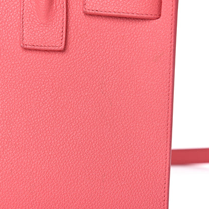 Saint Laurent Grained Calfskin Baby Sac De Jour Rose Clair 12 of 16