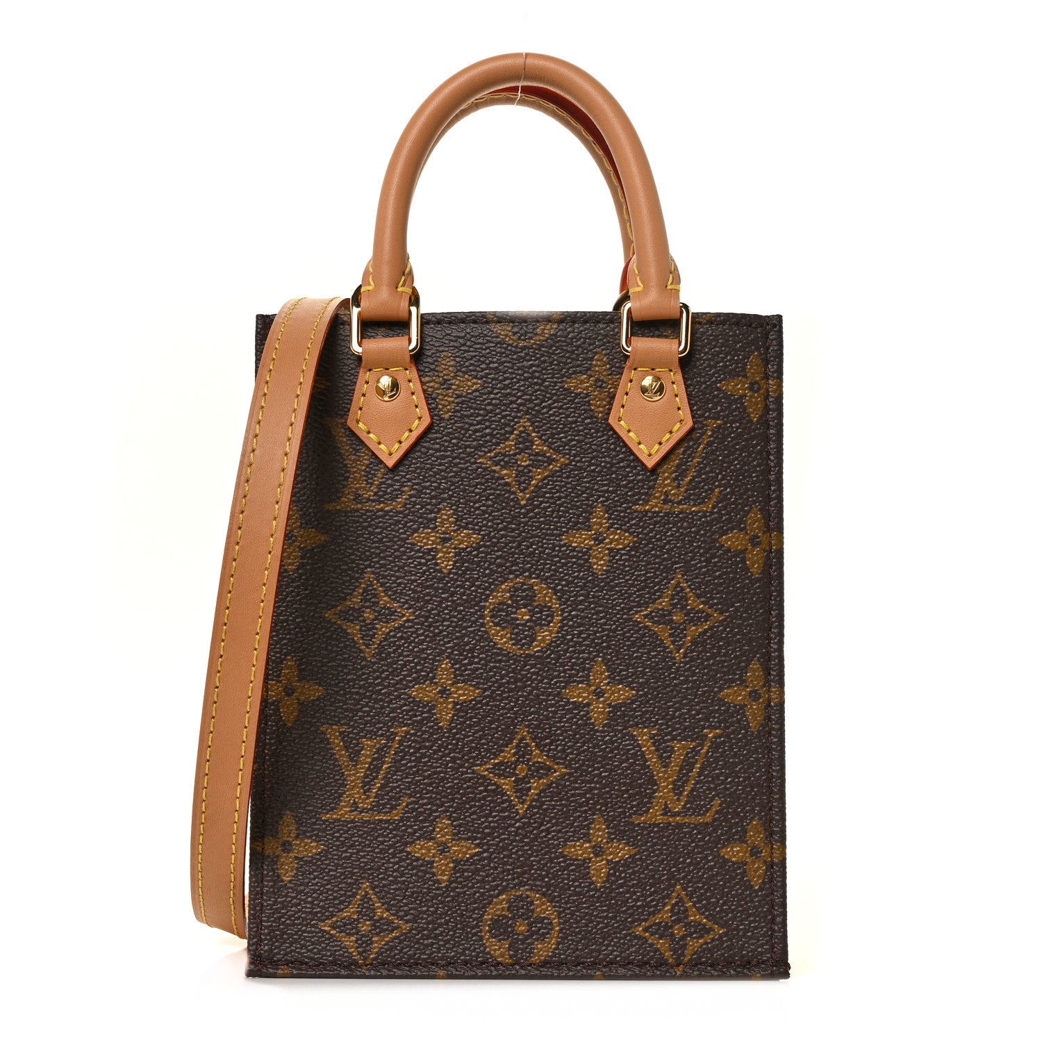 Louis Vuitton Monogram Petit Sac Plat 1 of 8