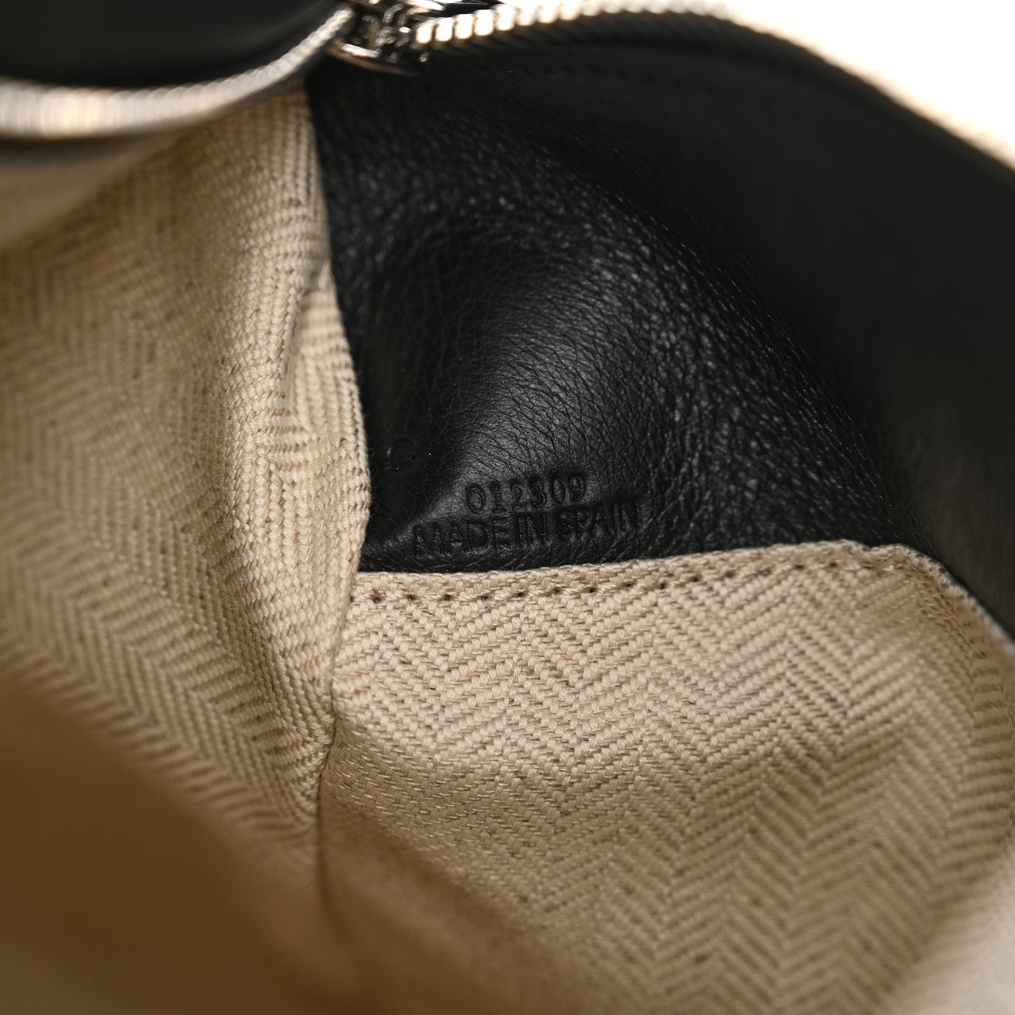 Calfskin Medium Puzzle Bag Black