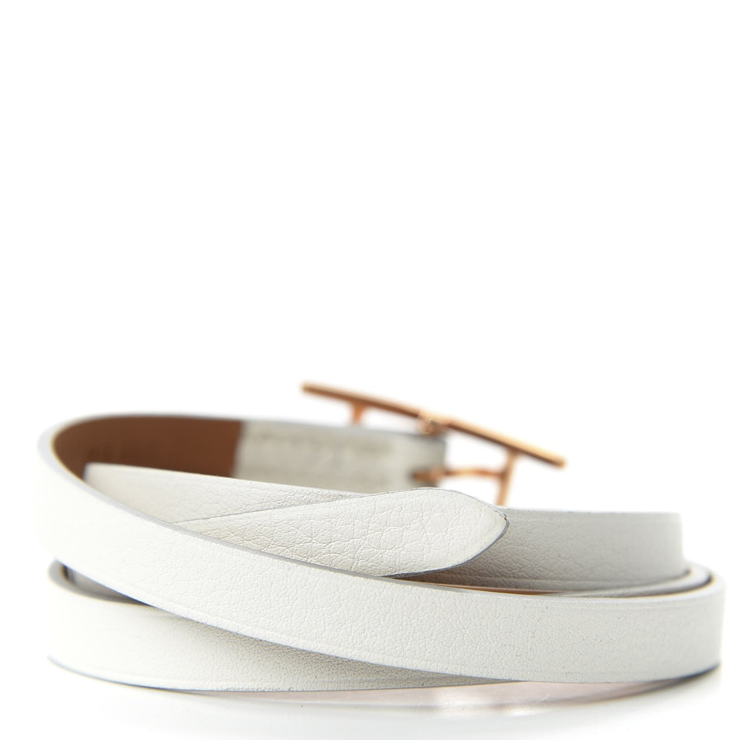 Swift Hapi 3 MM Triple Tour Wrap Bracelet T2 White