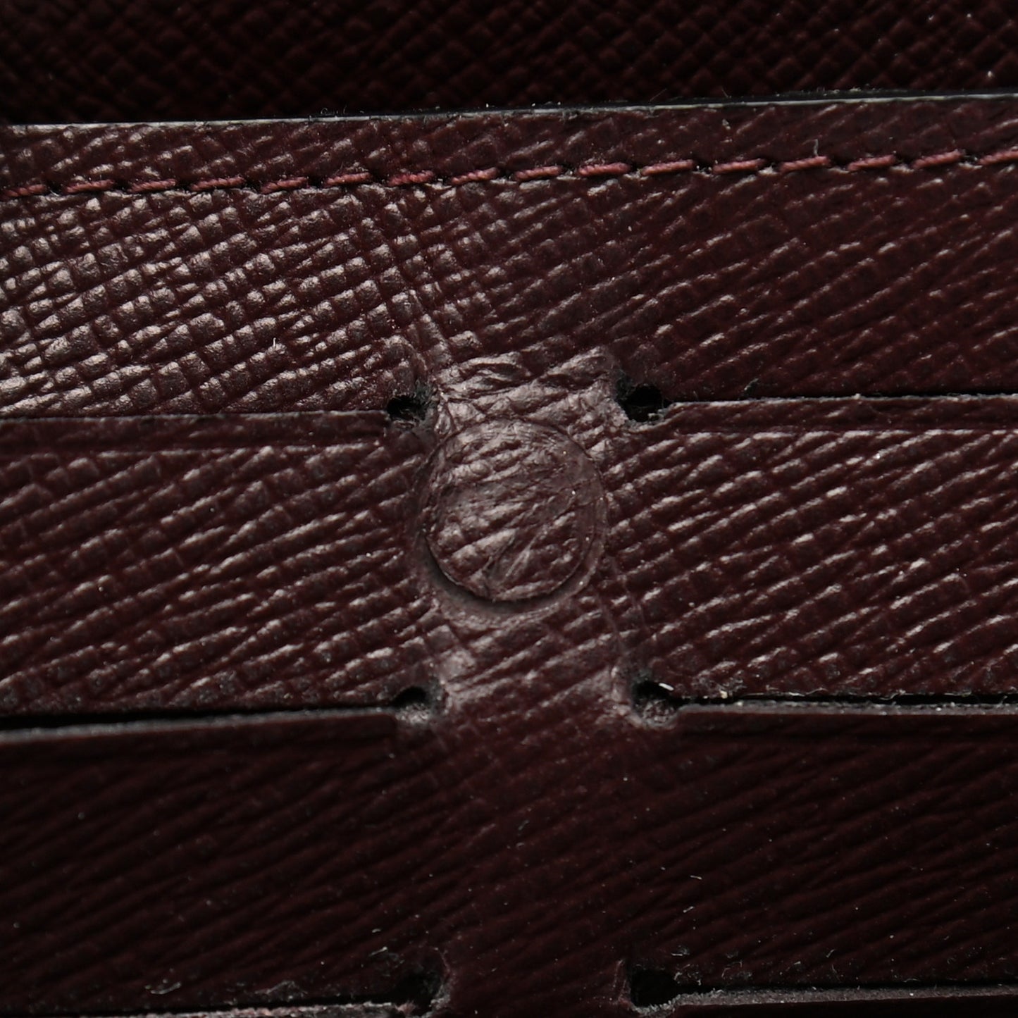 Electric Epi Flore Wallet Tri-Color Prune