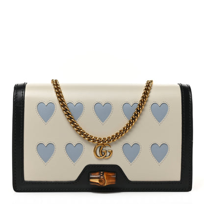 Gucci Calfskin Lovelight Mini Diana Chain Bag Mystic White Paradise Cloude 1 of 8