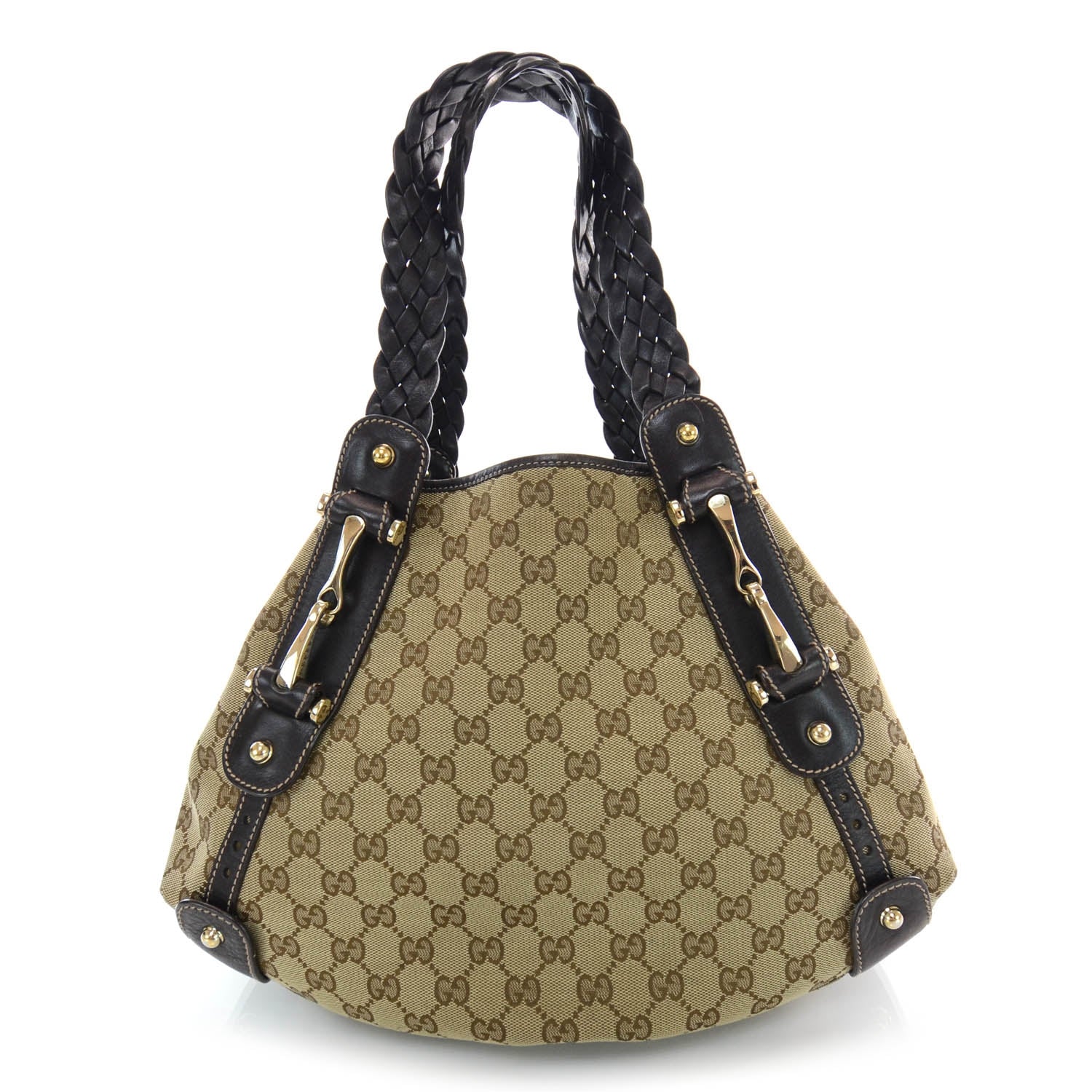 Gucci Monogram Small Pelham Tote Ebony 1 of 12