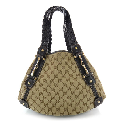 Gucci Monogram Small Pelham Tote Ebony 1 of 12