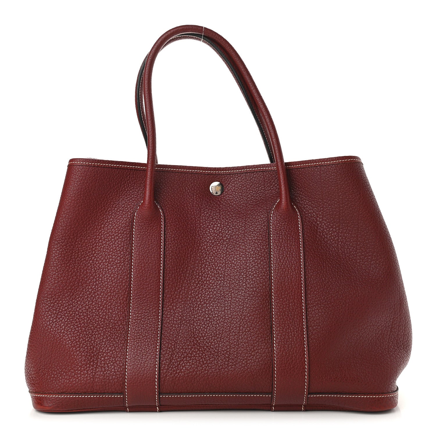 Hermes Negonda Garden Party Tote 36 MM Rouge H 1 of 10