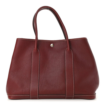 Hermes Negonda Garden Party Tote 36 MM Rouge H 1 of 10