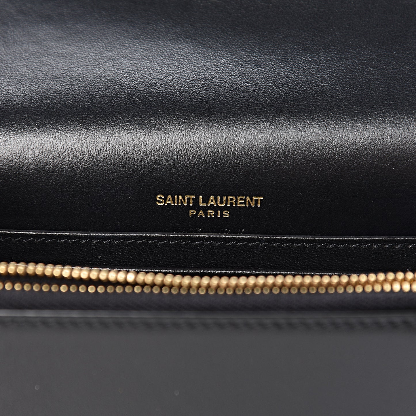 Smooth Calfskin Monogram Kate Belt Bag Black