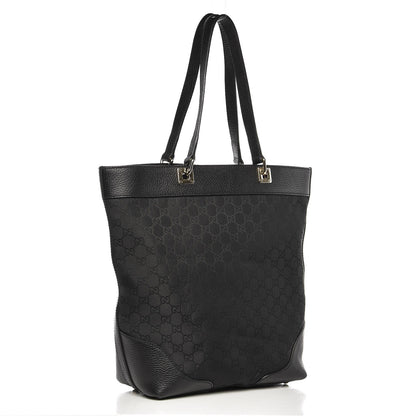 Gucci Monogram Bucket Tote Black 3 of 15