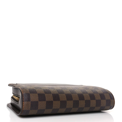 Louis Vuitton Damier Ebene Pochette Saint Louis Clutch 4 of 8