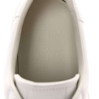 Givenchy Calfskin Band Logo Womens Urban Street Sneakers 39 White Black 7 of 19